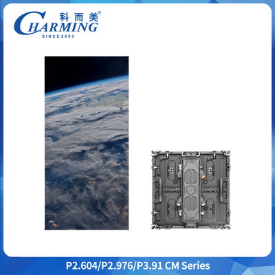 CM σειρά P3.91 Εξωτερική ενοικίαση οθόνης 8K ανανεωτικό ρυθμό IP65 500m*1000m Ultra Thin 79mm Energy Saving Event Party Showcase