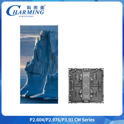 Π2.6 IP65 Εξωτερικό ντουλάπι οθόνης LED ενοικίασης 500x500mm 6,4kg