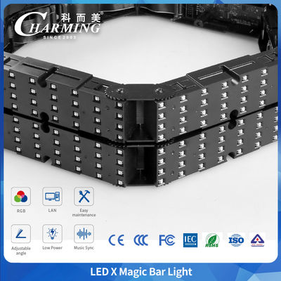 LED Magic Bar Δυνατό να αναδιπλωθεί και να επεκταθεί RGB φως με πλήρες χρώμα για χώρους ψυχαγωγίας