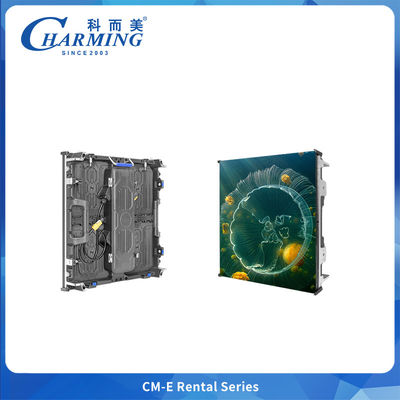 Δημιουργική οθόνη ενοικίασης εξωτερικού της σειράς CM-E P3.91 με καλώδιο τροφοδοσίας Υπουργείου IP65