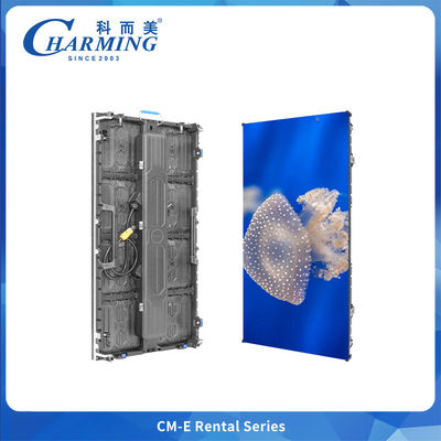 Charming P2.976 Indoor CM-EE σειράς αδιάβροχη οθόνη LED πλήρους χρώματος για ενοικίαση με ντουλάπι από κράμα αλουμινίου 500x1000mm