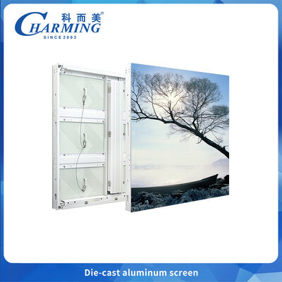 Die-cast aluminum Outdoor LED display High performance P6 Led Board for advertising hard-wired architecture