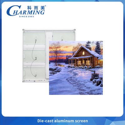 960x960mm Led 3d Screen Digital Led Billboard P6 Εξωτερικό Στάδιο Ποδοσφαίρου Led Board