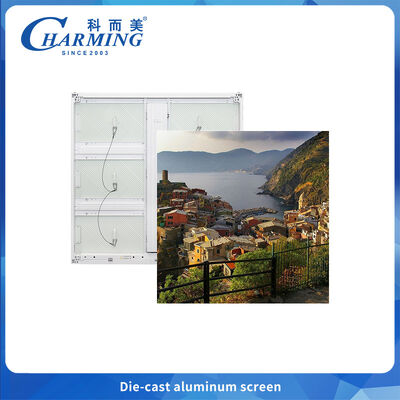 960x960MM Die-cast Aluminum 4k Advertising Screen Outdoor Waterproof P6 Led Wall Screen