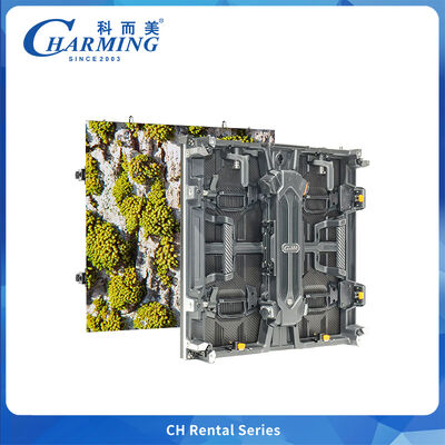 Ντουλάπι οθόνης LED εξωτερικού χώρου IP65 500x500mm Ύψος ανύψωσης 15m Μπροστινή συντήρηση για ενοικίαση σκηνής