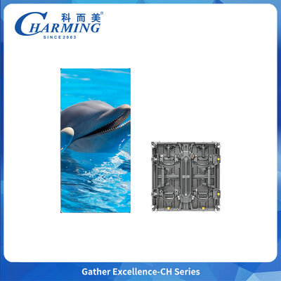 Εξωτερική οθόνη LED P3.91 Ultra-Thin 84mm με 7680Hz υψηλό ποσοστό ανανέωσης για ενοικίαση διαφημίσεων