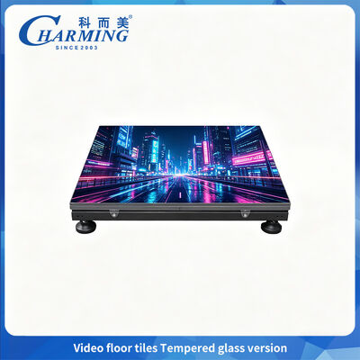 1/16Scan LED Dance Floor Display P3.91 con versión de vidrio templado Post-mantenimiento