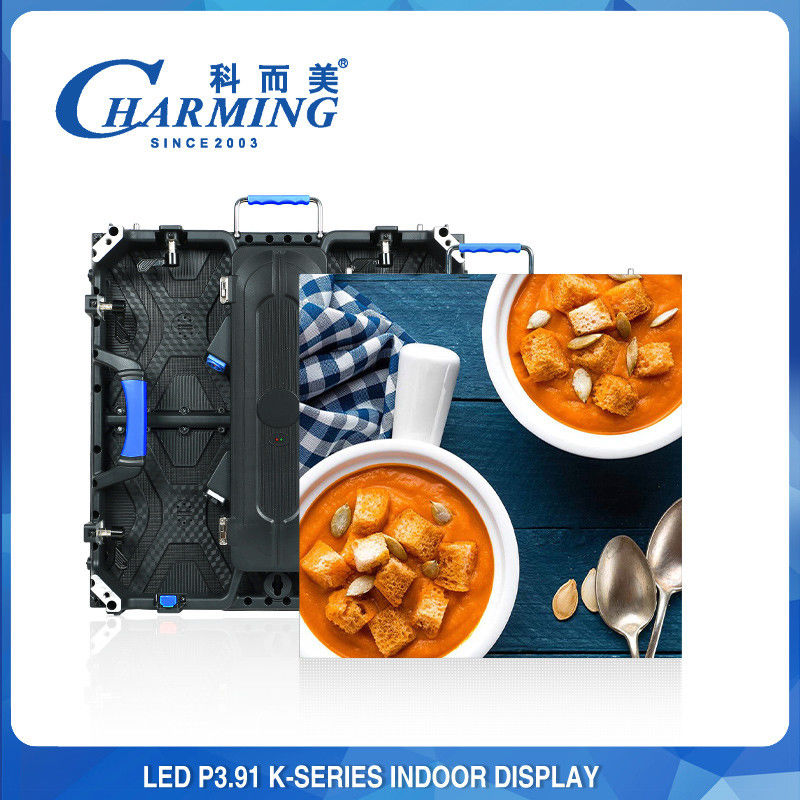 2.6MM Pixel Pitch Indoor Led Displayl με 13.5Kg ελαφρύ βάρος καμπίνας και υλικό κράματος αλουμινίου