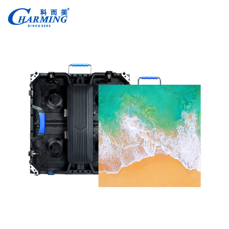 Πλήρης χρωματική οθόνη LED HD P3.91 βίντεο με αλουμινένιο ντουλάπι για διαφήμιση
