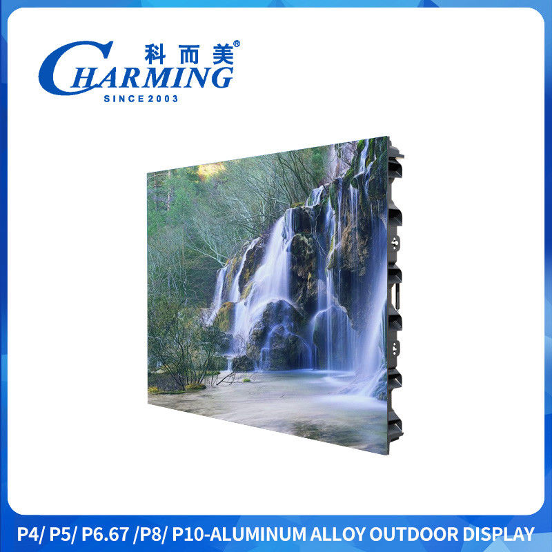 16-Bit High Grey Level Outdoor P4 Led Display Screen Ultra Wide Viewing Angle με σύνθετο ψευδάργυρο γρήγορο κλειδί