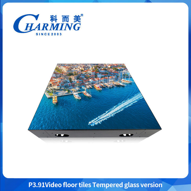 P3.91 LED Display Διαφημιστικά φωτεινά κουτιά εσωτερικού χώρου GOB LED Dance Floor Panel για εκδηλώσεις