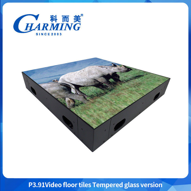 500X500Mm Indoor P3.9 Led Video Wall Stage Dance Floor Led Display Video Tiles Screen Για εκδηλώσεις μπαρ Εμπορική έκθεση