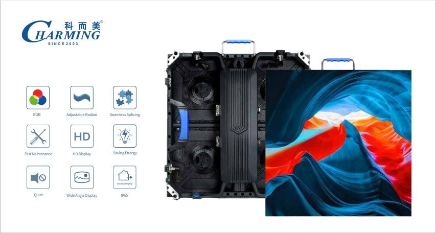 Υψηλής ποιότητας χρώμα RGB 400W P2.6 σειράς Kaito-K εσωτερική οθόνη 140 ° υπερευρεία γωνία θέασης