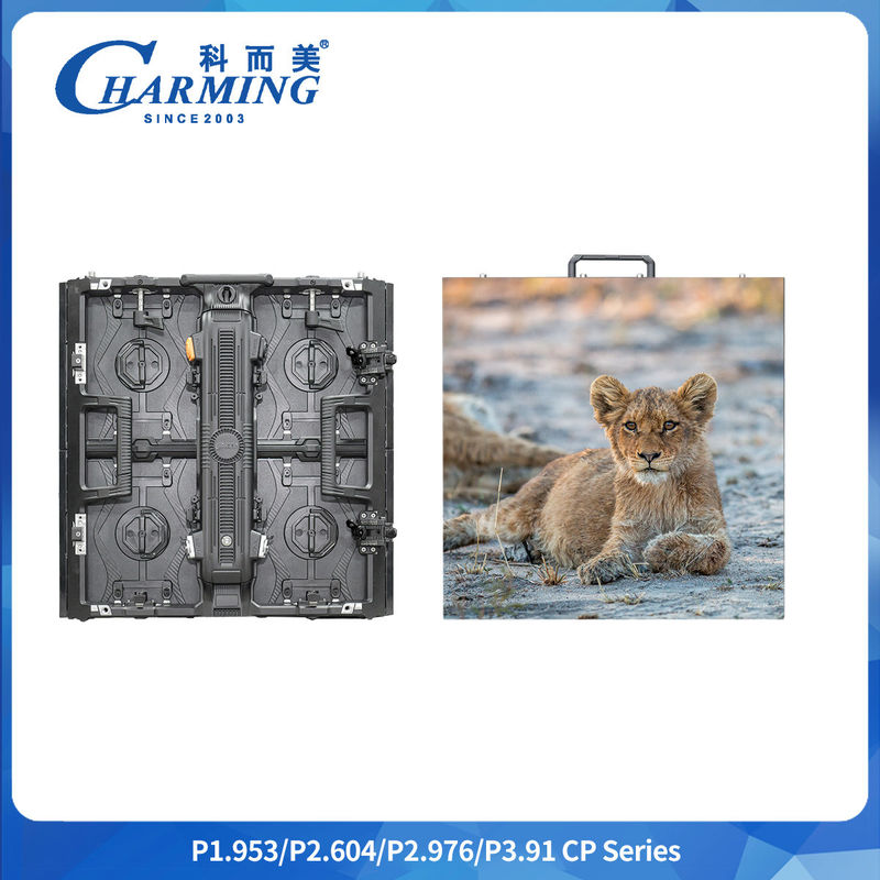 Π2.6-P3.91 Εσωτερική οθόνη υποστήριξης SMD2020 7680Hz Υψηλής ευκρίνειας Διαφήμιση ευέλικτης ποιότητας LED βίντεο τοίχου Εμπορική έκθεση