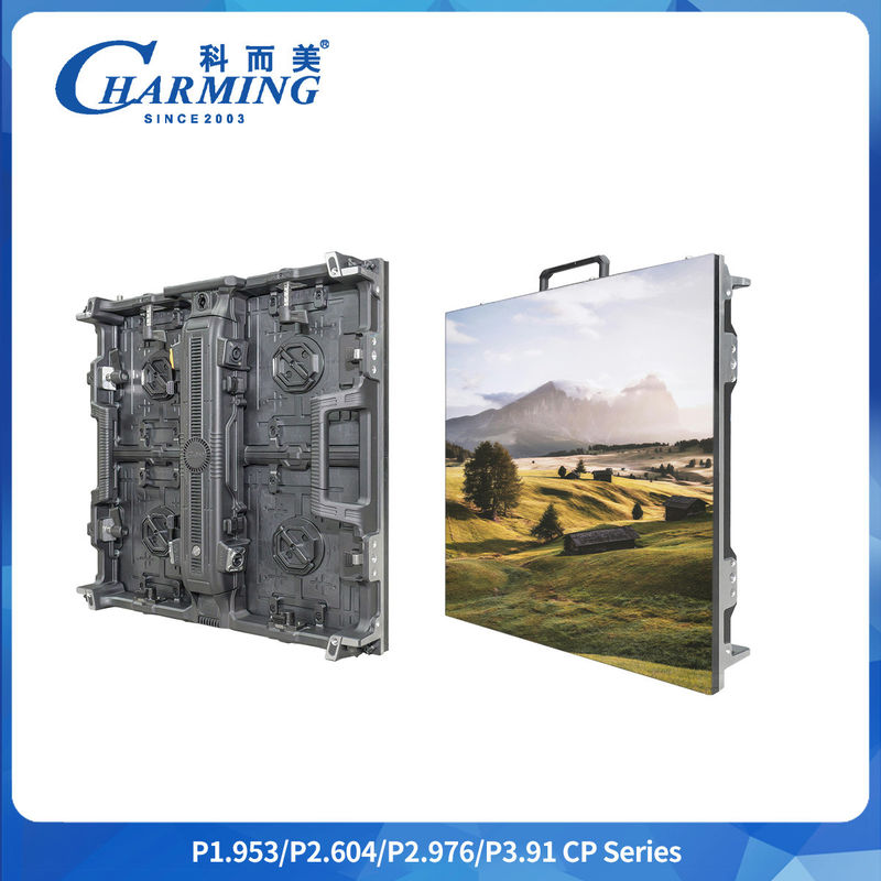Ενεργητική τάση οθόνης AC 220V/(110V) ±15% P2.6/2.98/3.91 CP Series Εξωτερικό LED βίντεο τοίχωμα με κλειδαριά σύνδεσης