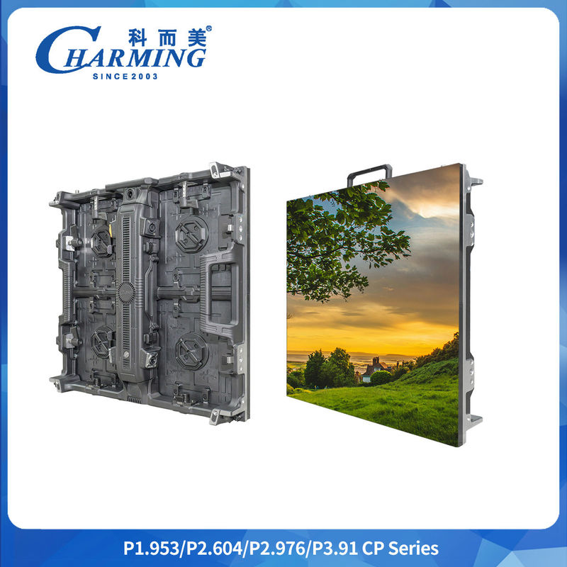 P2.6 7680hz Διαφάνεια βίντεο Ip65 Αδιάβροχο εξωτερικό εξωτερικό παντάλες τοίχος P2.98 500*1000mm Φθηνή τιμή TV Μοντέλο Ευέλικτο εξωτερικό πάνελ LED οθόνη