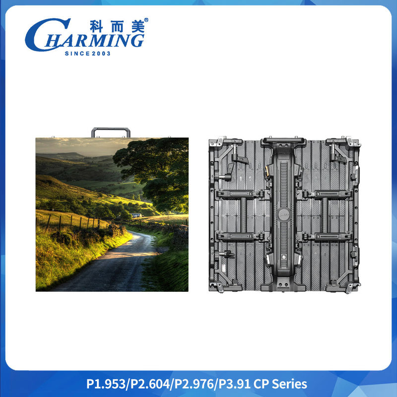 6.6kg 500x500/1000x84mm 1.95 Μικρό Pitch Gob Craft Curved Regula Screen P2.6-P3.91 Ευέλικτη πλήρης χρώσης RGB Ψηφιακή διαφήμιση εσωτερική ενοικίαση Λέσχη χορού LED οθόνη