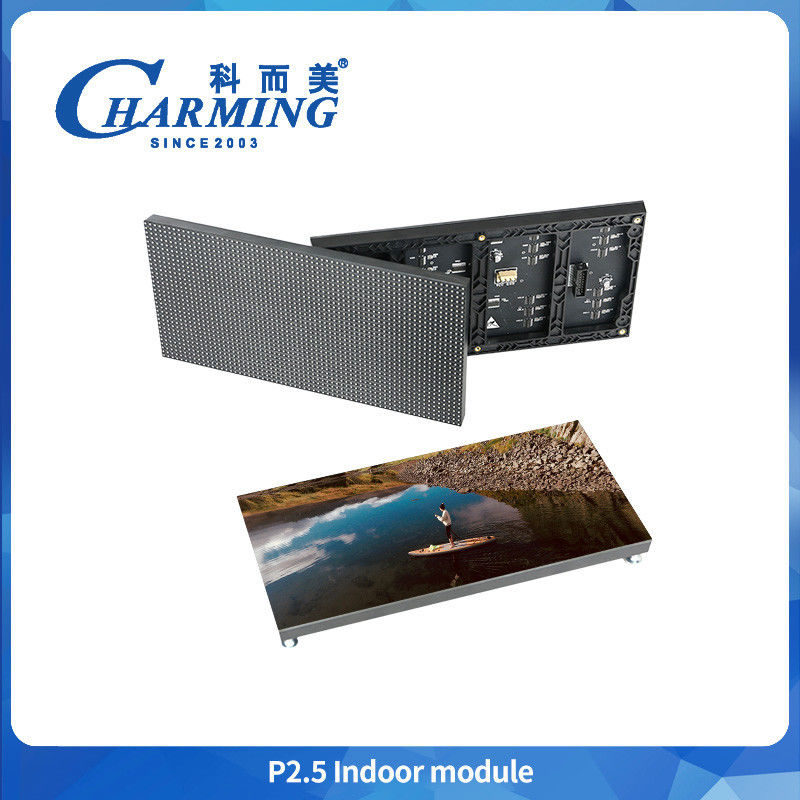800 CD/m2 Charming HD P2.5 Indoor Led Modules Μεγάλο πλήρες χρώμα 16bit P2 P3 P4 P5 Indoor Video Advertising Board