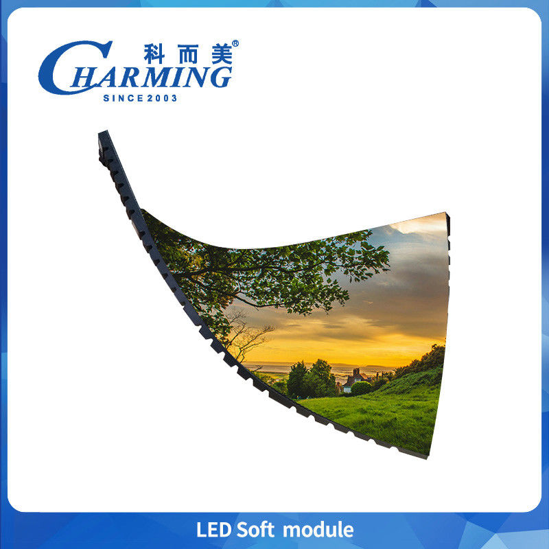 2025 Πιο δημοφιλής 3840 Hz HD Μονάδα Led P2 P2.5 P3 P3.076 P4 Led Soft Μονάδα εσωτερική ευέλικτη οθόνη LED