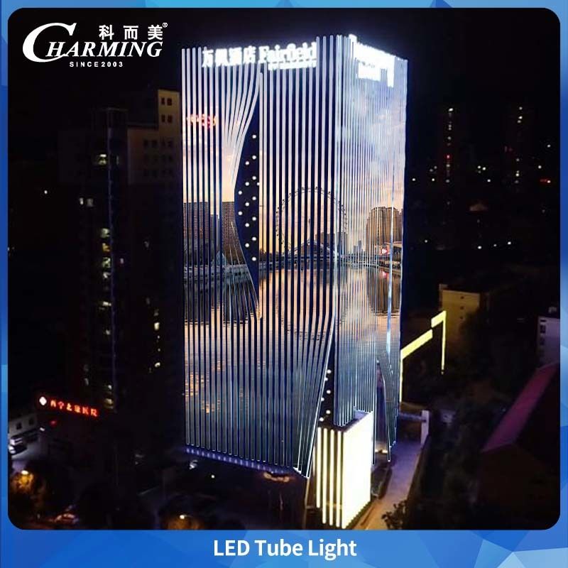 Λυχνία LED Σωλήνας Εξωτερικού Χώρου U38-500 5.5w 500*38*58MM Βάση για Σταθερή Μπάρα Φωτισμού Γρήγορη και Βολική