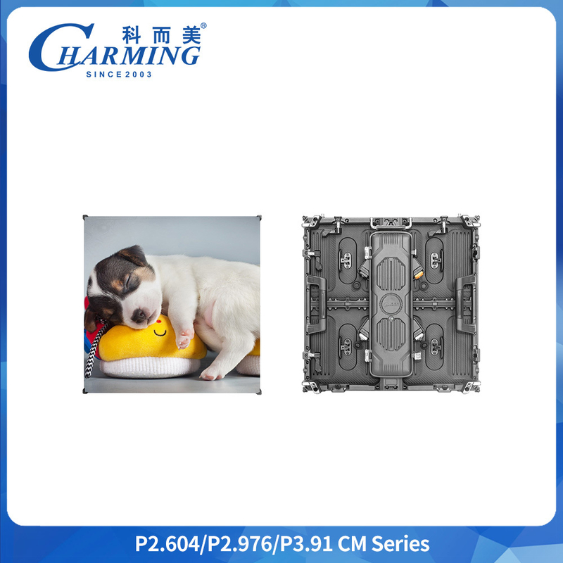 Π3.91 Εξωτερική ενοικίαση LED διαφημιστική οθόνη IP65 7680Hz 500*500mm SMD1921