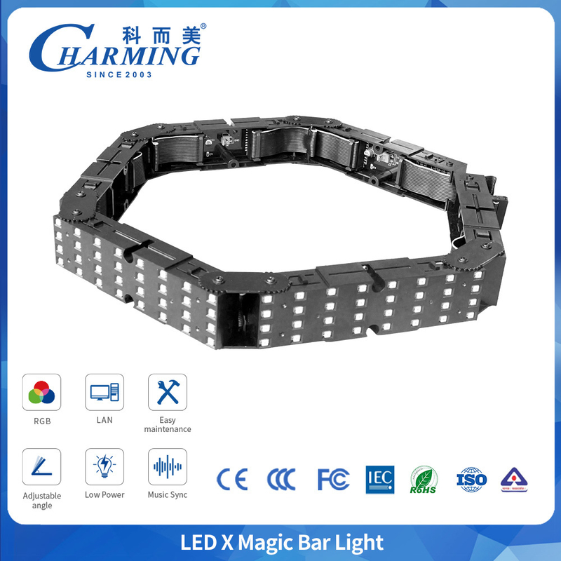 Κάλυμμα PC SMD3838 RGB Μονάδα Led Magic Bar Light για Διακόσμηση Χώρων Υποδοχής Ξενοδοχείων