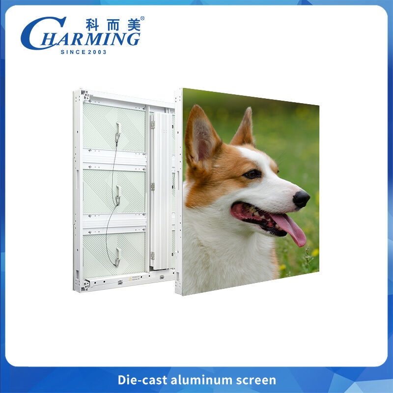 P6.66 Ενοικίαση εξωτερικής οθόνης LED με διασύνδεση τόξου και υψηλή φωτεινότητα άνω των 6000 Cd/M2 Ανθεκτική στη διάβρωση