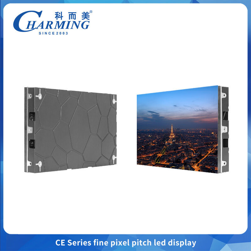 Οθόνη LED λεπτής απόστασης P1.25 P1.53 Pixels 640*480mm με εμπρόσθια συντήρηση για έκθεση συνεδριάσεων