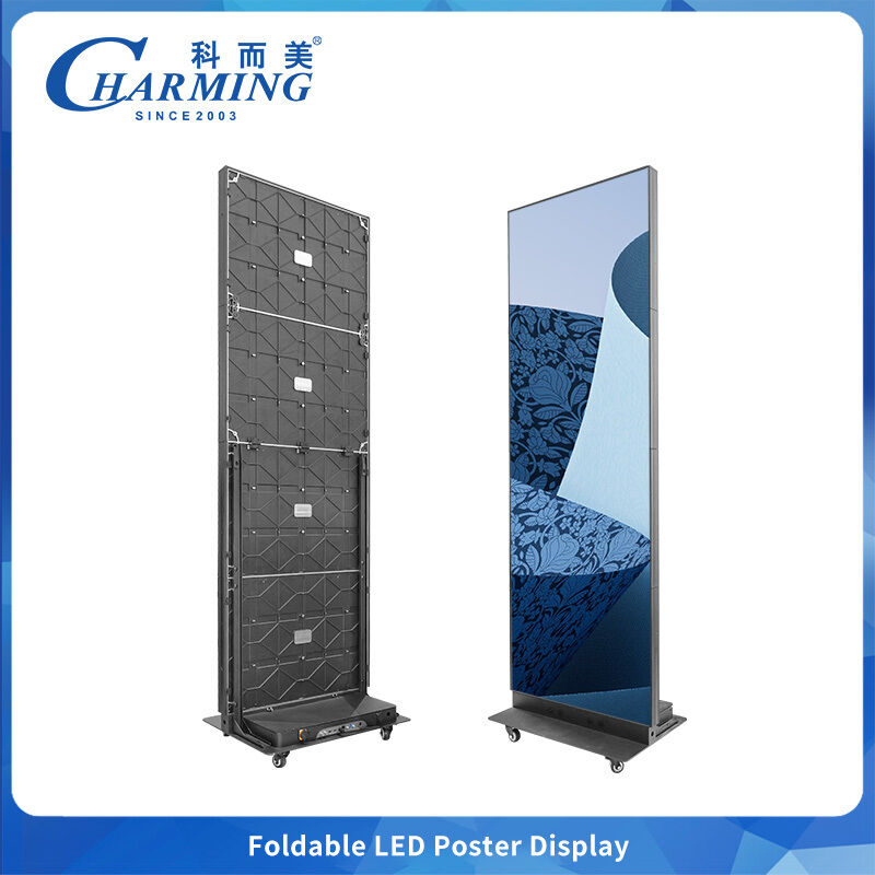 SMD2020 Οθόνη LED Poster P2.5 Αναδιπλούμενη Εσωτερικού Χώρου Γωνία 180° Αρχικός Κατασκευαστής