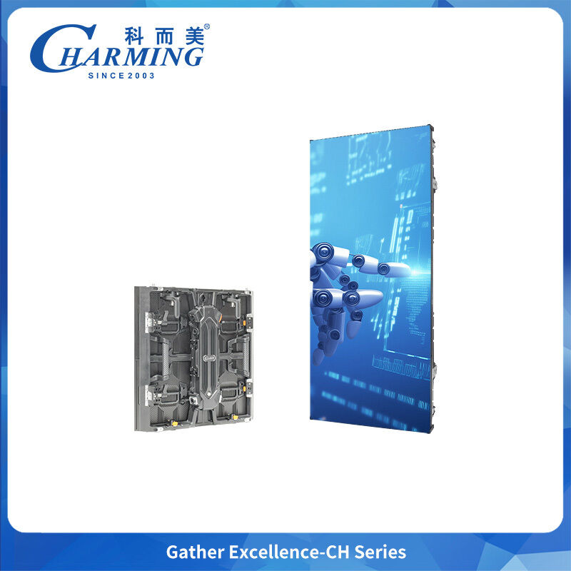 Εξωτερική οθόνη LED P3.91 Ultra-Thin 84mm με 7680Hz υψηλό ποσοστό ανανέωσης για ενοικίαση διαφημίσεων