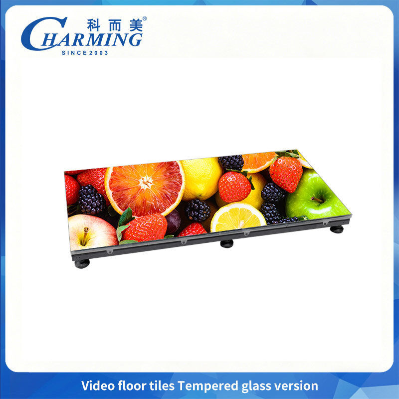 Διαδραστική Οθόνη LED Δαπέδου με Ανθεκτικότητα Φορτίου από Γυαλί 8mm και Pixel Pitch P3.91 για Σκηνικές Παραστάσεις