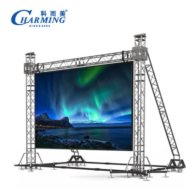 SMD1921 Υπαίθρια ενοικίαση οθόνης LED Multiscene 3840HZ P3.91