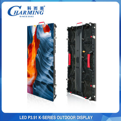 Πλήρης έγχρωμη εσωτερική σταθερή οθόνη LED RGB P3.91 Εξαιρετικά λεπτό βάρος