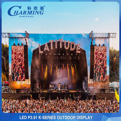 Οθόνη LED ενοικίασης σκηνής αλουμινίου 50x50CM 200W Multi Scene ανθεκτική
