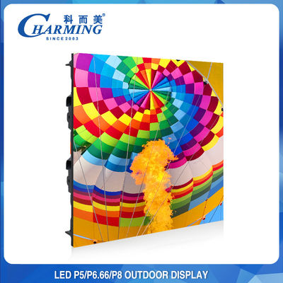 Αδιάβροχο IP65 Εξωτερικό Video Wall , P4 P5 P8 LED Outdoor Advertising Board