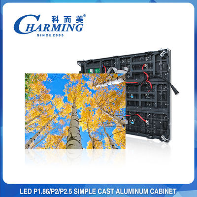 Άνευ ραφής οθόνη LED 3840HZ Fine Pitch 250x250mm Anti Collision