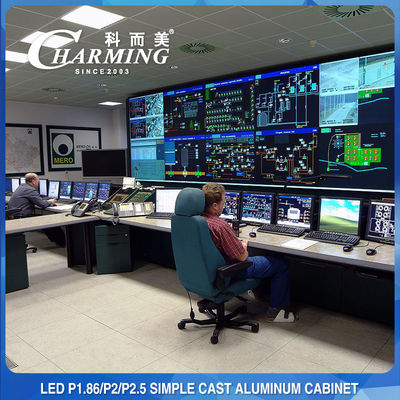 Άνευ ραφής IP42 HD Fine Pitch Video Wall, οθόνη LED πολλαπλών χρήσεων σε εσωτερικό χώρο
