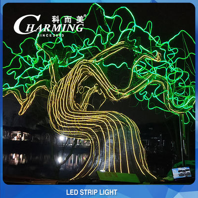 Εσωτερική λωρίδα LED RGB με δυνατότητα κοπής, ανθεκτική πολλαπλών χρήσεων