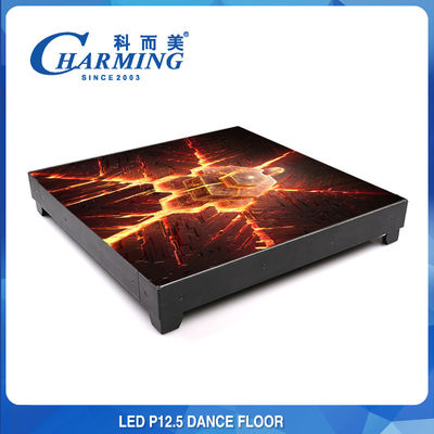 AC180-240V Disco Dance Floor , Pixel Pith P12MM Light Up Πλακάκια δαπέδου χορού