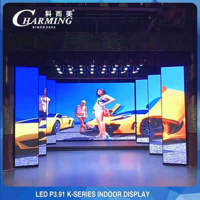 Οθόνη LED βίντεο εσωτερικού χώρου 14-16 bit, P3.91 IP42 Ενοικίαση οθόνης LED εσωτερικού χώρου
