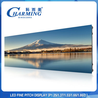 Εσωτερική οθόνη LED Fine Pitch P1.53 P1.86 P2 Για Εμπορική Αίθουσα