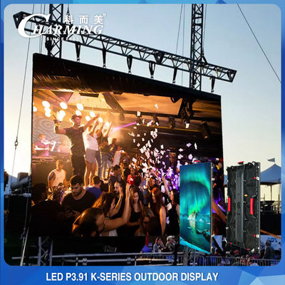 Εξωτερική σκηνή LED τοίχος P3.91 ενοικίαση LED οθόνη 4K υψηλή φωτεινότητα