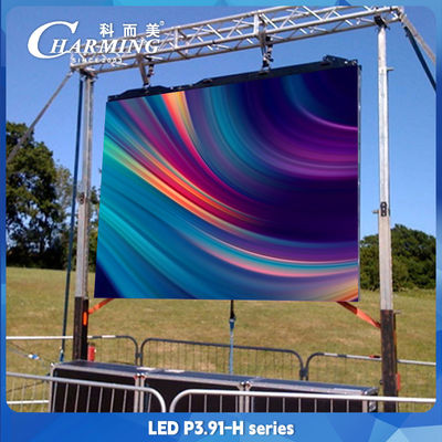 15 Bit Seamless Outdoor P10 Ευέλικτο LED Video Wall 1/16 Τρόπος σάρωσης Smd 1921
