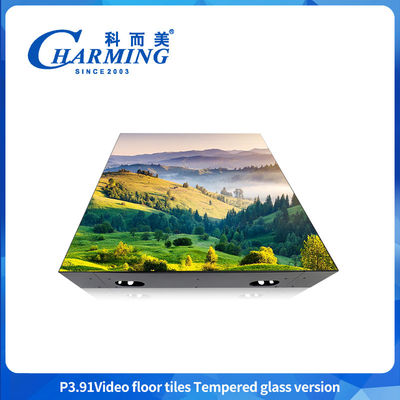 LED Tile Screen Stage 3D Dynamic Display Shopping Mall Bar Floor Πλήρης χρωματική οθόνη με LED οθόνη