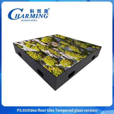Εσωτερική Led Video Wall ενοικίαση P3.91 HD Full Color Led Dance Floor Display Για εκδήλωση