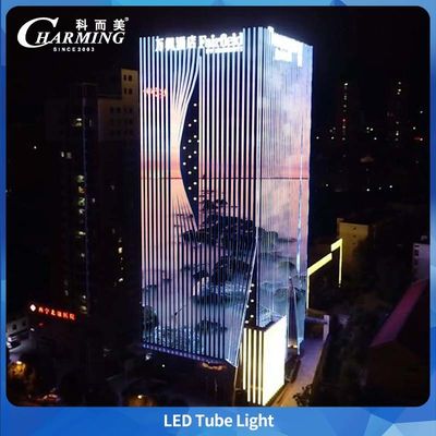 U30 χαμηλής ισχύος RGBW Led Tube Light DMX Control για έργα εξωτερικού φωτισμού