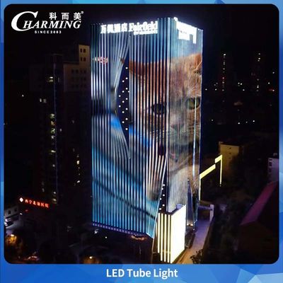 Αδιάβροχο IP65  Αντι UV-PC Κάλυμμα DC24V Led Σωλήνας Φωτός SpI Control