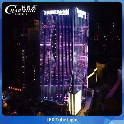 U38 Αλουμινίου RGB Led Tube Light DC24V SPI Control για κτίριο