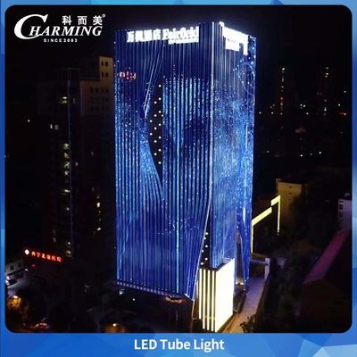IP65 Αδιάβροχο RGB Led Tube Light SPI Control SMD5050 για κτίριο