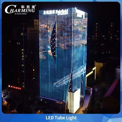 2025 Hot Sale Προϊόν LED LIGHT-U20 1000*20MM IP65 RDM Για εξωτερικά κτίρια Διακοσμή εξωτερικών τοίχων